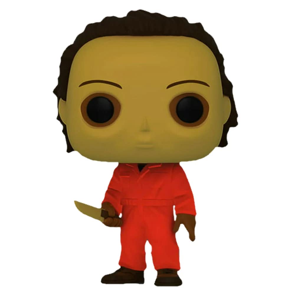 Exclusive Funko POP! DVD Cover: Halloween Michael Myers Glows in The Dark Vinyl Figure, Multicolor