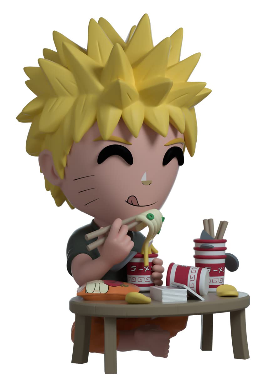 Youtooz Naruto Ramen 3.9" Inch Vinyl Figure, Collectible Uzamaki Naruto Ramen from Anime Naruto by Youtooz Naruto Collection