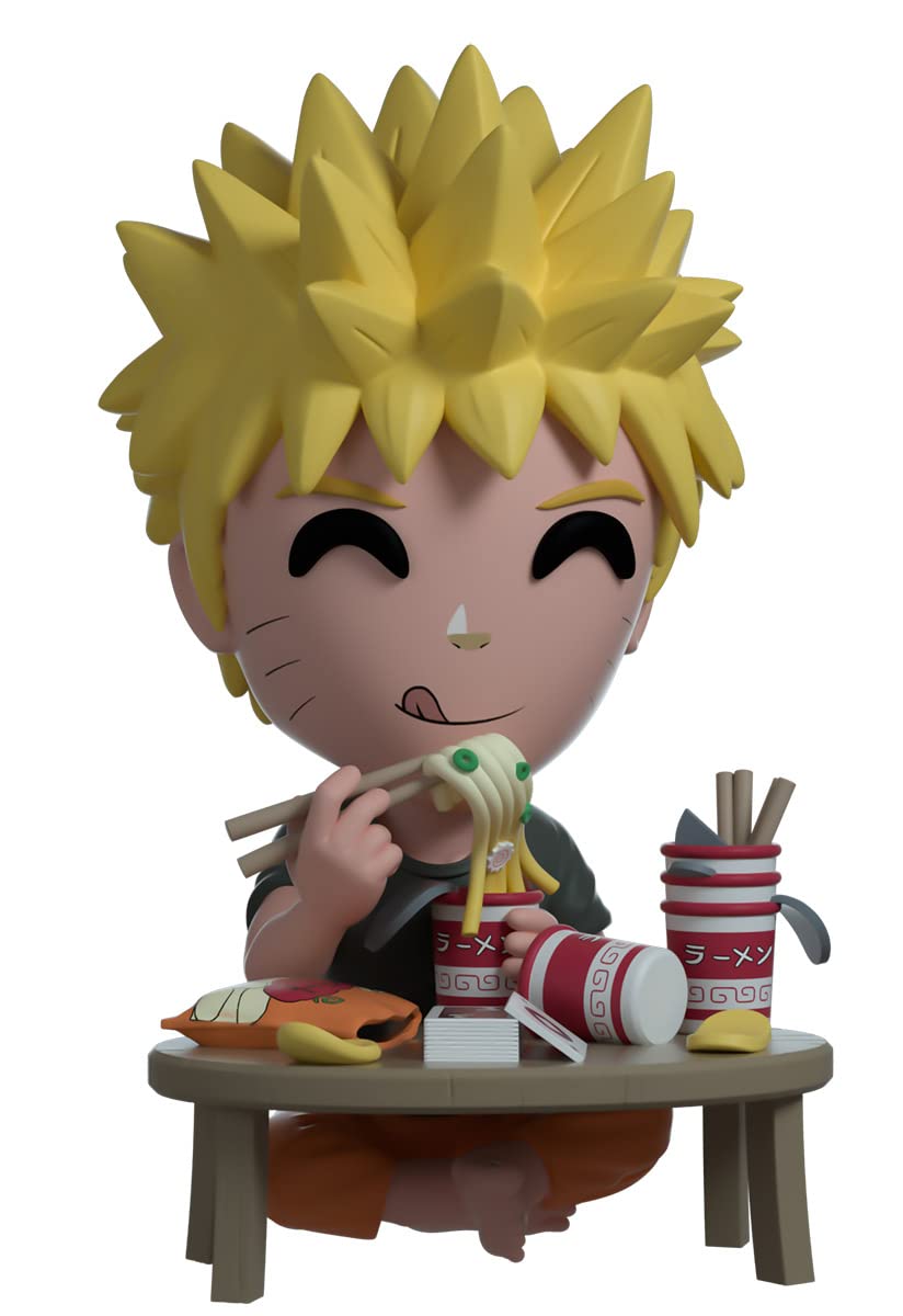 Youtooz Naruto Ramen 3.9" Inch Vinyl Figure, Collectible Uzamaki Naruto Ramen from Anime Naruto by Youtooz Naruto Collection