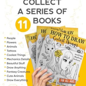 Drawing Book How to Draw Coolest Things Anatomy Shading Textures: This Drawing Guide Easy Way to Learn How to Draw. Basic and Beyond