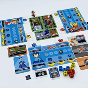 Mega Man - Adventure Board Game by KESS for Players 1-4, Indoor Fun, Ages 14 and Up, Action Themed Game for Adults and Teens, Average Playtime 45 Mins, Cooperative Strategy Board Games