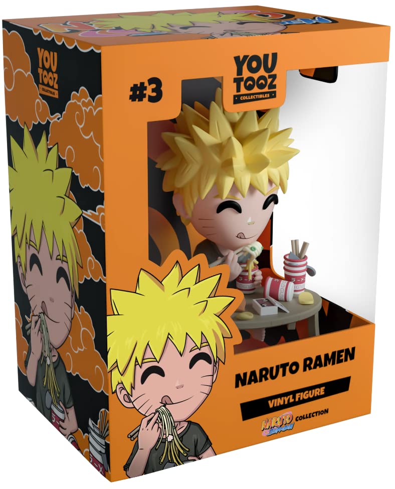 Youtooz Naruto Ramen 3.9" Inch Vinyl Figure, Collectible Uzamaki Naruto Ramen from Anime Naruto by Youtooz Naruto Collection