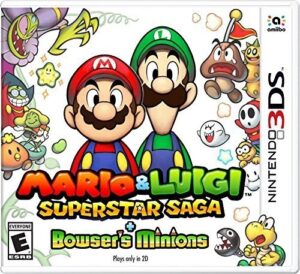 mario & luigi superstar saga + bowser's minions - nintendo 3ds (renewed)