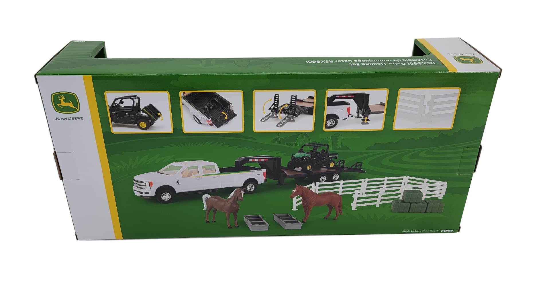 John Deere 1/32 RSX860i Gator Hauling Set Toy - LP82784