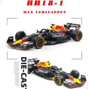 IYASFPFP Bburago 1:43 New 2022 F1 Red Bull Racing RB18 1# Verstappen 11# Perez Special Paint Formula One Alloy Super Toy Car Model (RB18 #1)