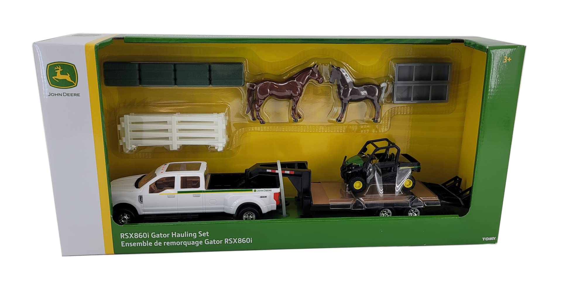 John Deere 1/32 RSX860i Gator Hauling Set Toy - LP82784