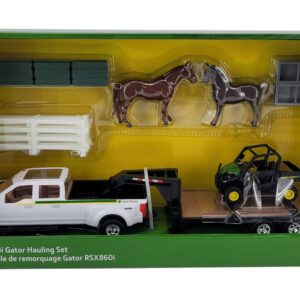 John Deere 1/32 RSX860i Gator Hauling Set Toy - LP82784