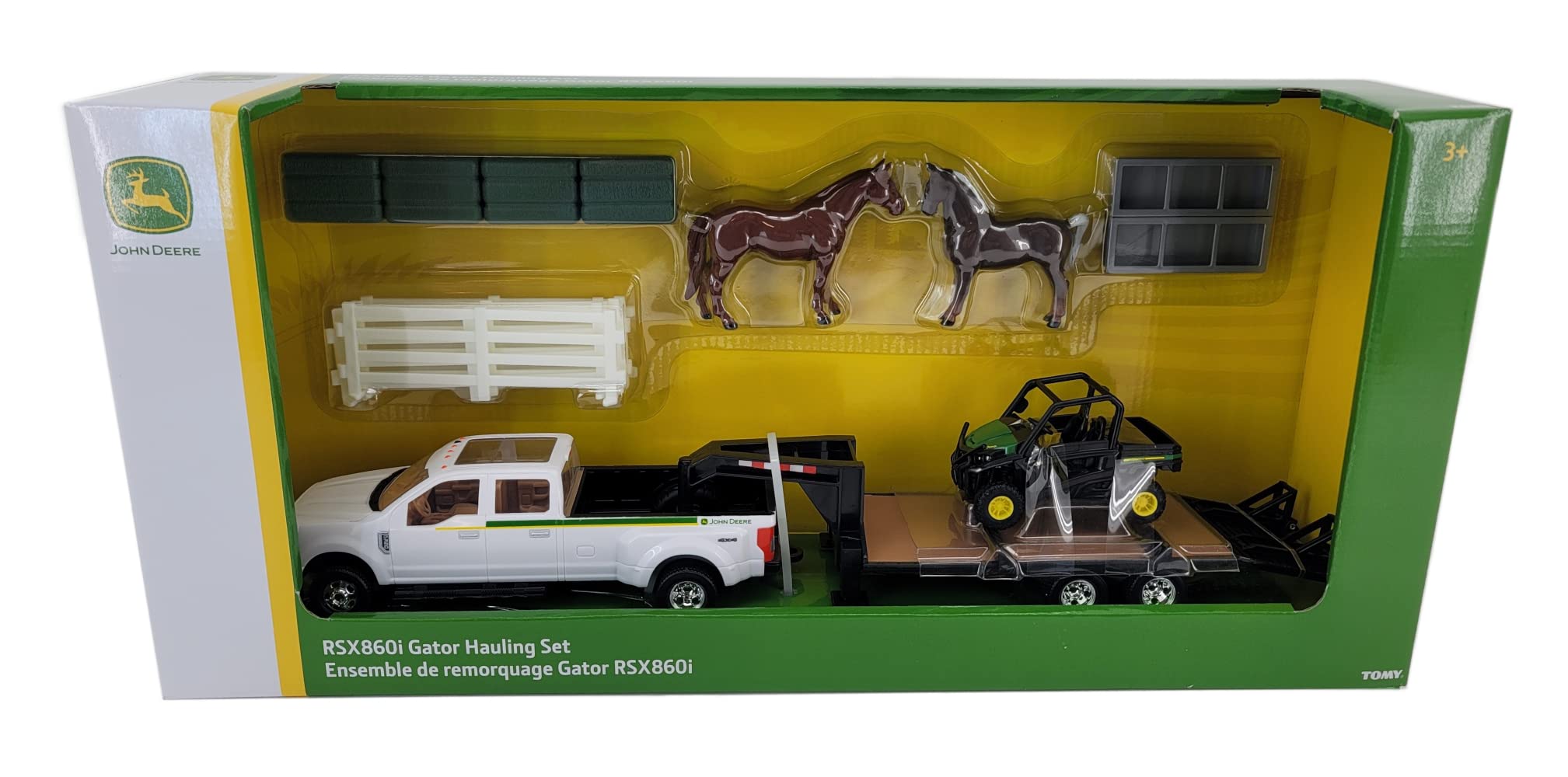 John Deere 1/32 RSX860i Gator Hauling Set Toy - LP82784