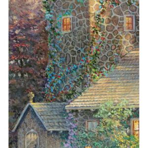 Ceaco - Thomas Kinkade - Willow Wood Chapel - 1000 Piece Jigsaw Puzzle