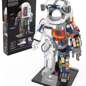 HBUDS Stem Kits Space Exploration Astronaut Toys, Building Kit, Educational STEM Toys Construction Engineering Building Blocks Learning Set, for Teen Boys Girls Kids (900 Pieces)