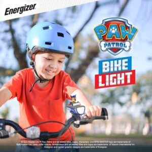 Energizer PAW Patrol Chase Bike Light, Ideal for Kid's Bikes and Scooters, PAW Patrol Toy Flashlight for Boys and Girls, Use as a Camping Flashlight and Outdoor Light (Batteries Included)