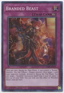 yu-gi-oh! branded beast - dabl-en073 - super rare - 1st edition