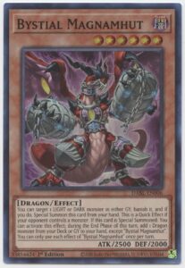 yu-gi-oh! bystial magnamhut - dabl-en006 - super rare - 1st edition