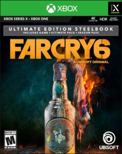 far cry 6 - ultimate edition steelbook xbox series x / xbox one