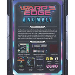 Renegade Game Studios Warp's Edge: Anomaly Expansion - Bag-Building Strategy Game, Ages 10+, 1 Player Solo Game, 30-45 Min