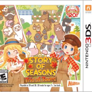 Story of Seasons: Trio of Towns - Nintendo 3DS (Renewed)