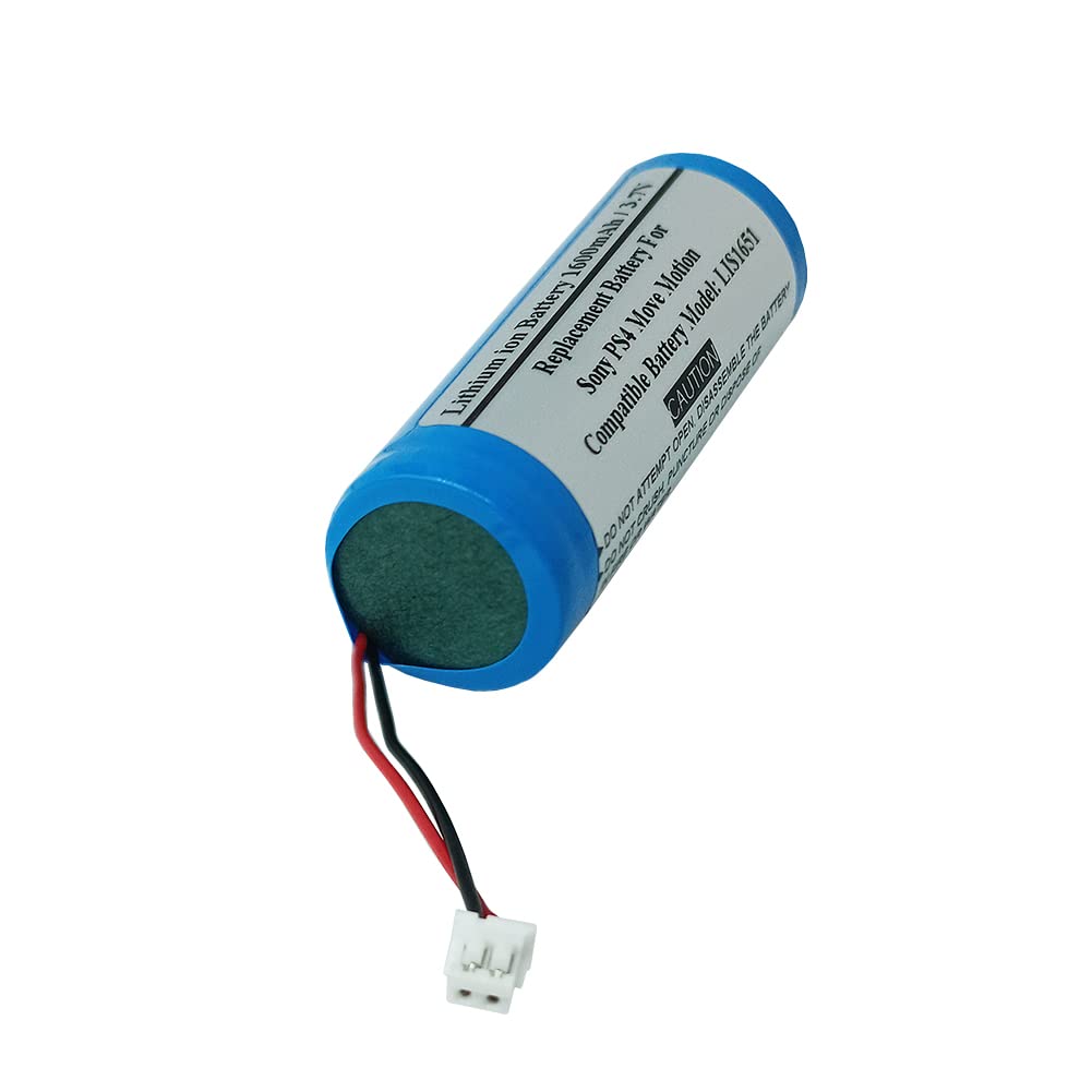 STARTONG 3.7V 1600mAH Replacement Battery for Son y PS4 Move Motion Controller, Playstation Move Motion Controller, Battery Part Number: LIS1651