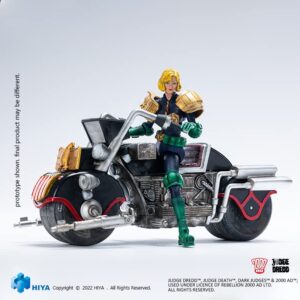 HIYA TOYS Judge Dredd: Judge Anderson & Lawmaster Mk II PX 1:18 Exquisite Action Figure Set