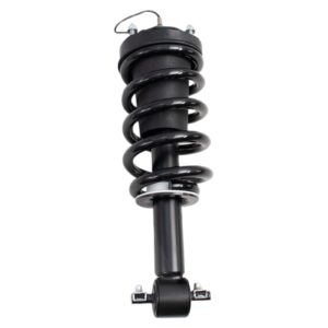 TRQ Air Suspension Kit Air Ride Suspension Compressor Air Shock Shock & Spring Strut Assembly Compatible with 2015-2020 Cadillac Escalade Escalade ESV Chevrolet Suburban Tahoe GMC Yukon Yukon XL