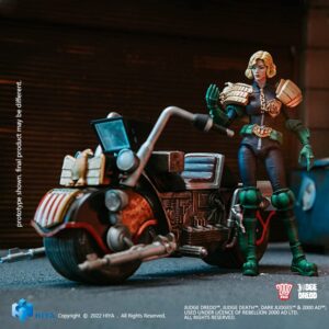 HIYA TOYS Judge Dredd: Judge Anderson & Lawmaster Mk II PX 1:18 Exquisite Action Figure Set