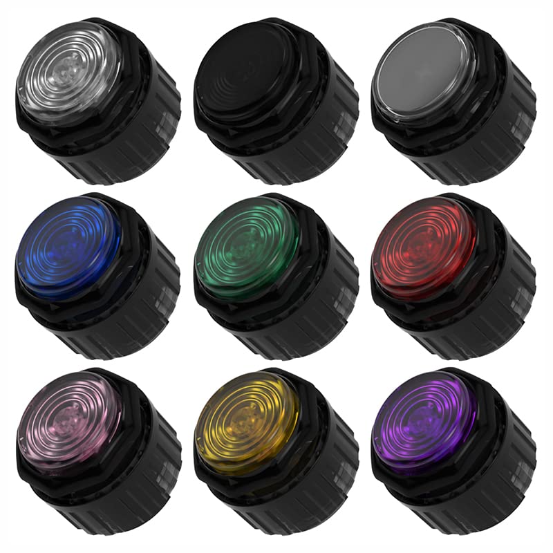 Gamerfinger Mechanical Button HBFS-30-SCREW BLACK 30mm (10PCS YELLOW)