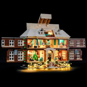 YEABRICKS LED Light for -21330 Ideas Home Alone Building Blocks Model (Building Set NOT Included)