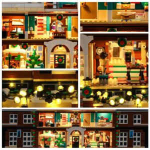 YEABRICKS LED Light for -21330 Ideas Home Alone Building Blocks Model (Building Set NOT Included)