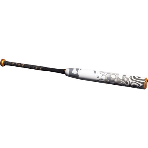 DeMarini 2023 Whisper (-10) Fastpitch Bat - 33"/23 oz, White/Copper