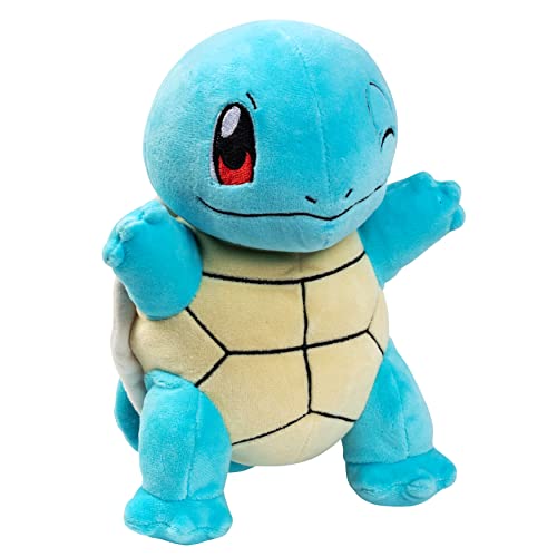 Pokémon 8" Squirtle Plush - Officially Licensed - Quality & Soft Stuffed Animal Toy - Generation One - Great Gift for Kids, Boys, Girls & Fans of Pokemon