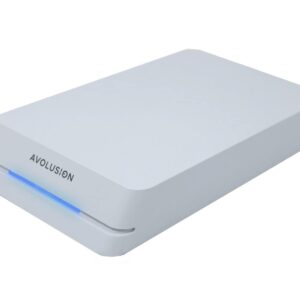 Avolusion HDDGear Pro 3TB 7200RPM USB 3.0 External Gaming Hard Drive (for PS5) White (Renewed)