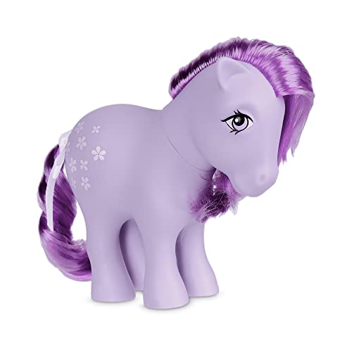 My Little Pony, 40th Anniversary 4-Inch Blossom, Original 1983 Collection, Long, Brushable Mane and Tail, Action Figure, Great for Kids, Toddlers, Girls, Ages 4+