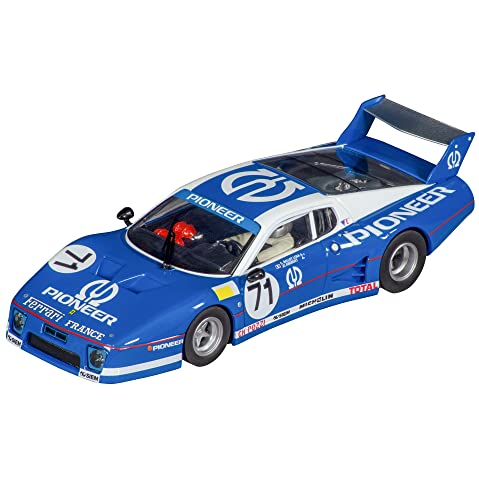 Carrera 27726 Ferrari 512 BB LM C.Pozzi No.71 1:32 Scale Analog Slot Car Racing Vehicle Evolution Slot Car Race Tracks