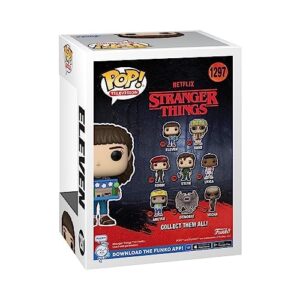 POP [Stranger Things - Eleven with Diorama [Season 4] Funko Vinyl Figure (Bundled with Compatible Box Protector Case), Multicolor, 3.75 inches