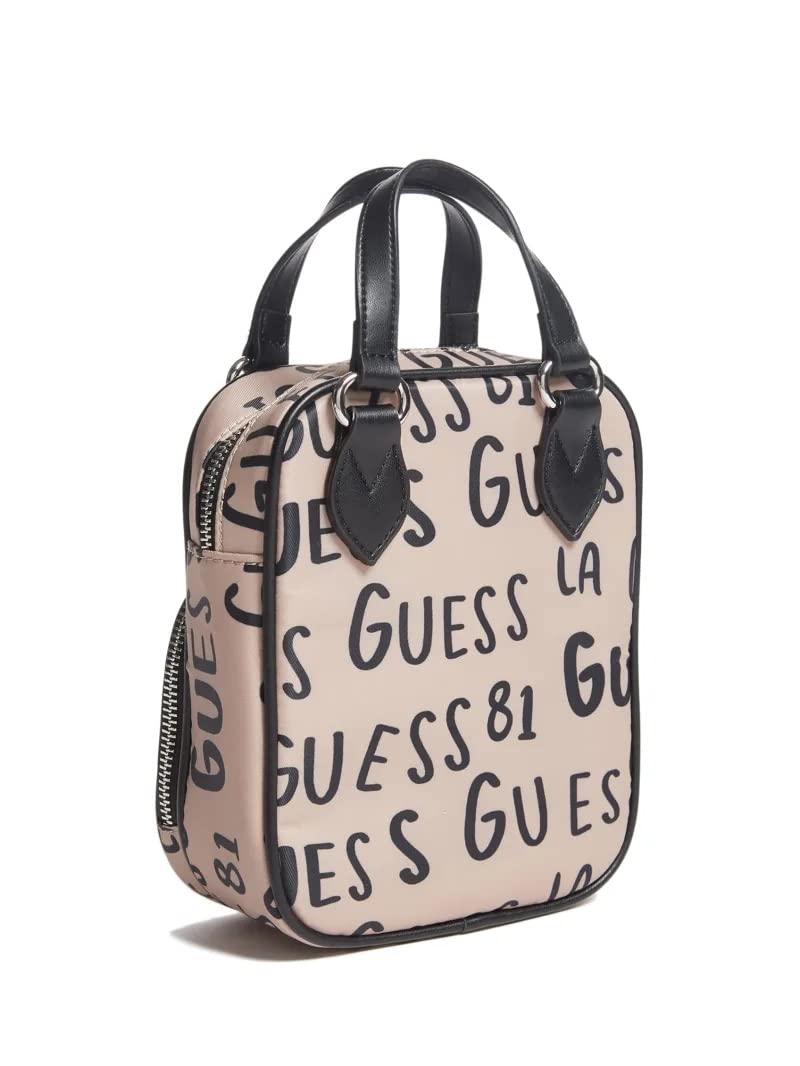 GUESS Factory Logo Print Nylon Crossbody