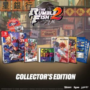 the rumble fish 2: collector's edition - nintendo switch