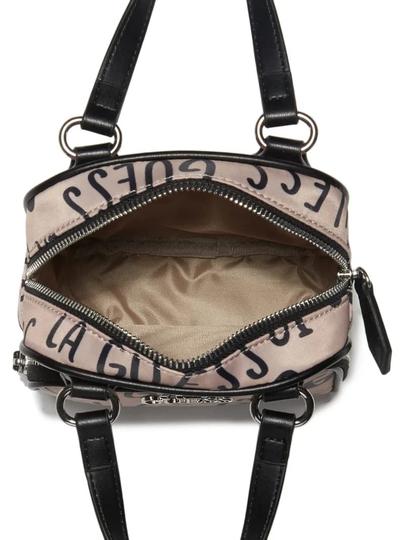 GUESS Factory Logo Print Nylon Crossbody