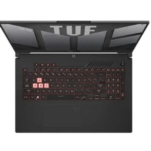 ASUS 2021 TUF A17 17.3" FHD 144Hz Gaming Laptop, AMD Ryzen 7-6800H Processor, 16GB DDR5 RAM, 512GB PCIe SSD, Backlit Keyboard, GeForce RTX 3060 6G DDR6, HD Webcam, Windows 11, Gray, 32GB USB Card