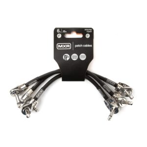 JHS Pedals Morning Glory V4 Overdrive Guitar Effects Pedal and MXR Patch Cables (3 Pack)