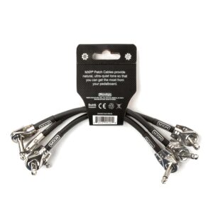 JHS Pedals Morning Glory V4 Overdrive Guitar Effects Pedal and MXR Patch Cables (3 Pack)