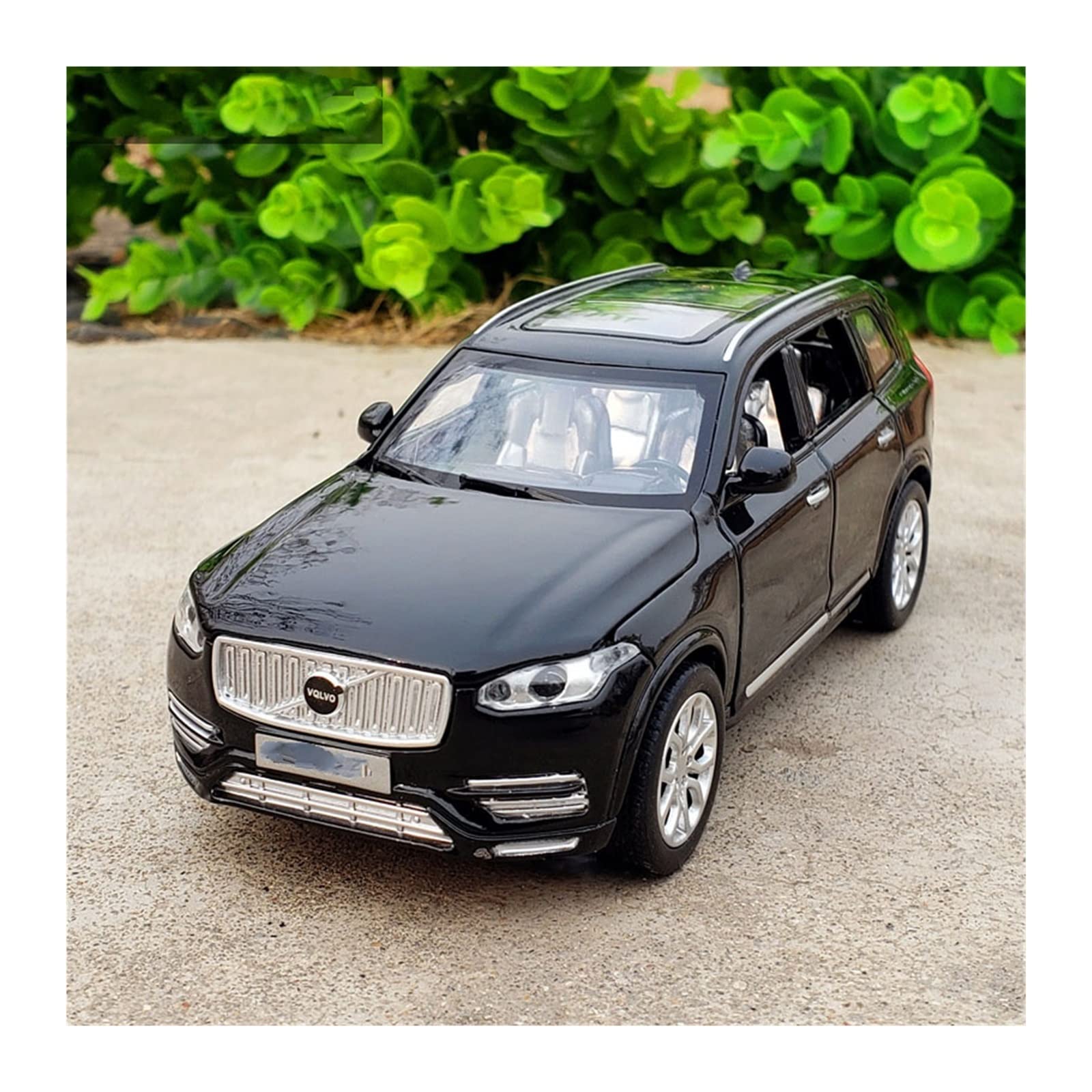 GRARRO 1:32 for Volvo XC90 SUV Alloy Car Die Casting and Toy Car Toy Car Metal Collectible Model Car Model High Simulation Children's Toys Scale Model (Color : Black)