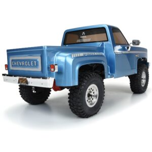 Axial RC Truck 1/10 SCX10 III Pro-Line 1982 Chevy K10 4WD Rock Crawler Brushed RTR (Battery and Charger Not Included), AXI03029, Blue