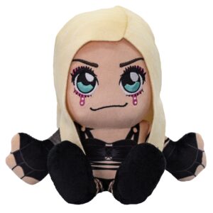 bleacher creatures wwe liv morgan 8" kuricha plush - soft chibi inspired toy