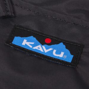 KAVU Summerland Pouch Passport Crossbody Rope Sling - Blackout