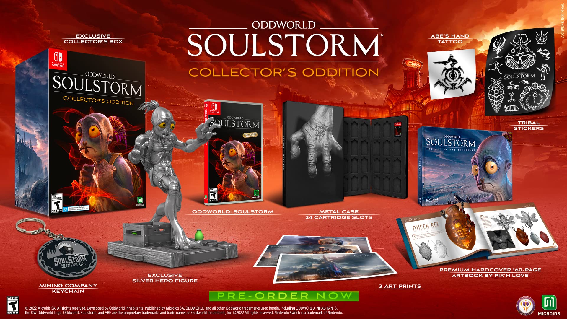 Oddworld: Soulstorm Collector's Oddition Nintendo Switch