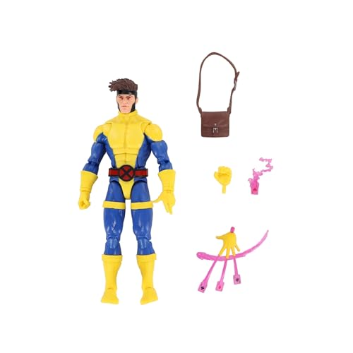 Marvel Legends Series Banshee, Gambit, & Psylocke X-Men 60th Anniversary Action Figure Set, 6-Inch