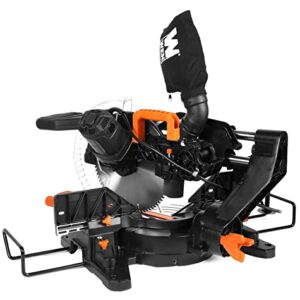 WEN MM1215 15-Amp 12-Inch Dual Bevel Sliding Compound Miter Saw with LED Cutline