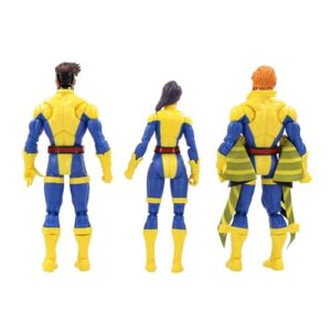 Marvel Legends Series Banshee, Gambit, & Psylocke X-Men 60th Anniversary Action Figure Set, 6-Inch