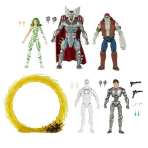 marvel hasbro legends series: x-men villains, 60th anniversary action figure set, 6 inch action figures,multicolor