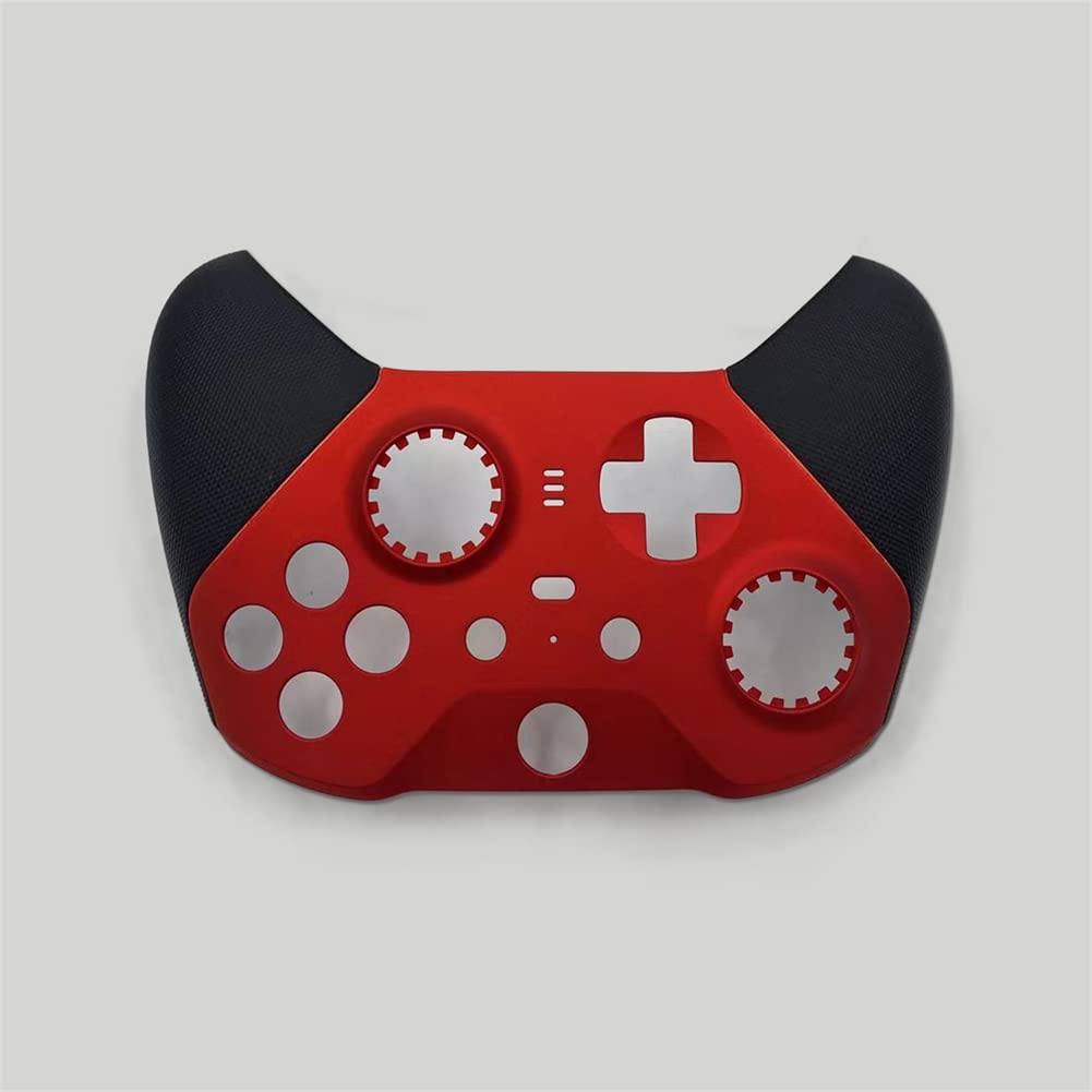 Hzjunsi Shell Case Replacement Front Housing Faceplate Cover Compatible with Xbox Elite Wireless Controller Series 2 Core (Red Limited Edition)