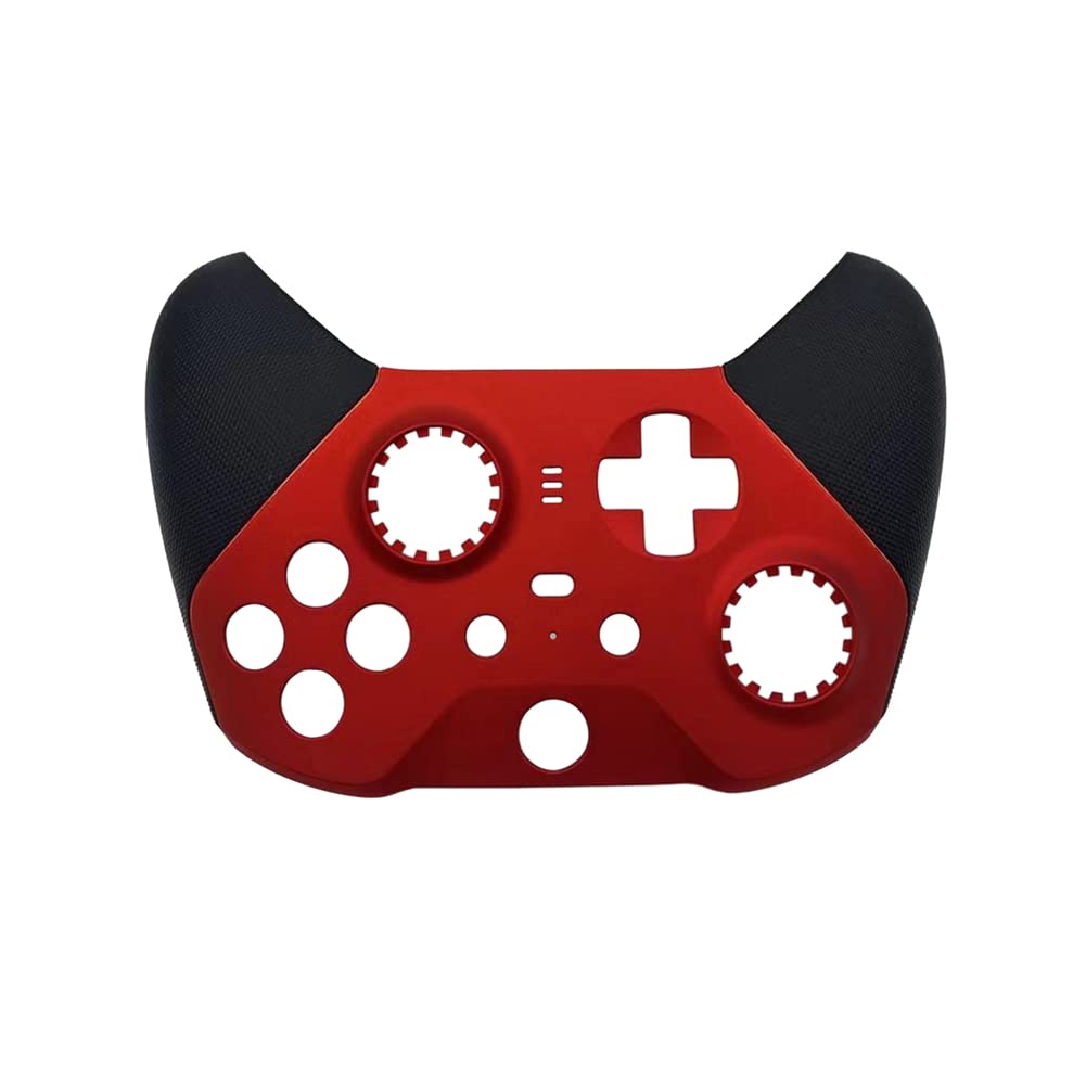 Hzjunsi Shell Case Replacement Front Housing Faceplate Cover Compatible with Xbox Elite Wireless Controller Series 2 Core (Red Limited Edition)